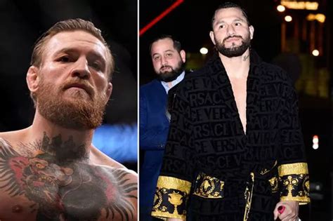 jorge masvidal versace robe|Conor McGregor Makes Fun of Jorge Masvidal for His .